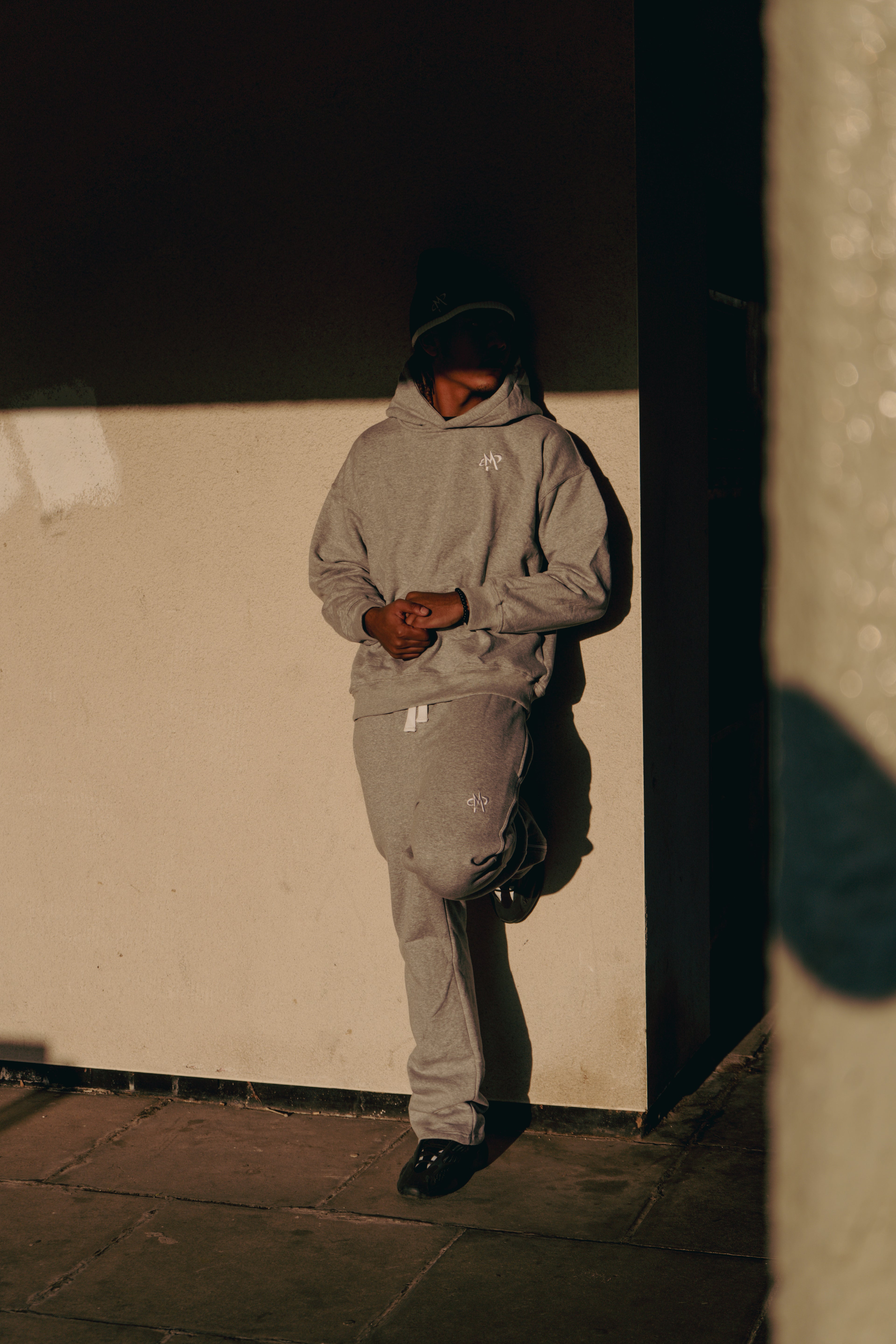 Grey Pullover hoodie