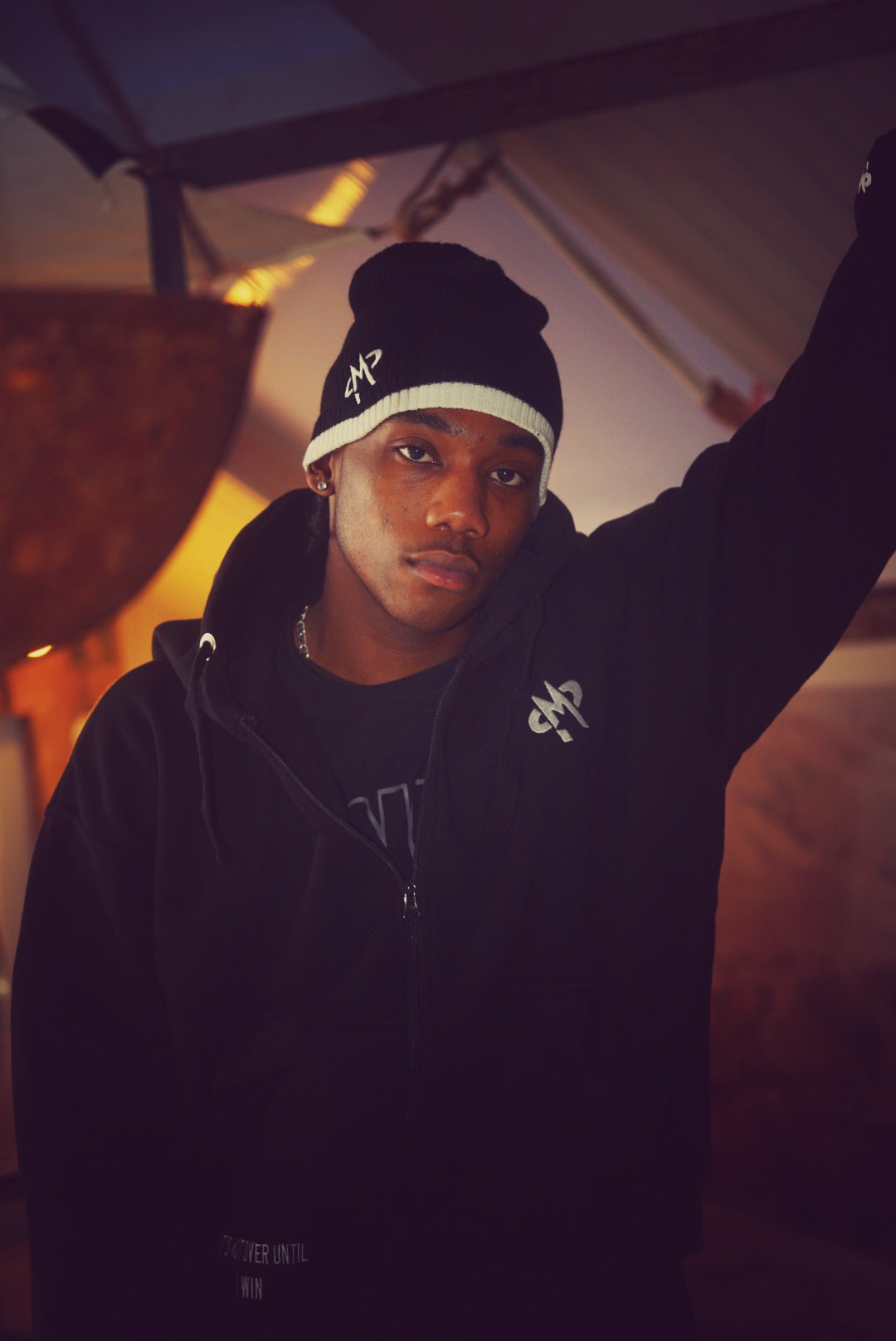 A simple Black Beanie