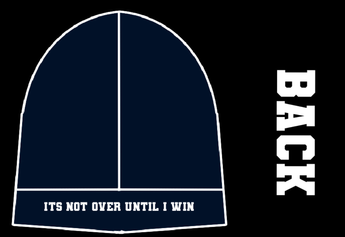 Navy Skull Cap